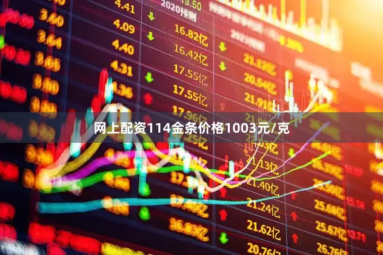网上配资114金条价格1003元/克